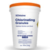 50 lbs Sodium Dichlor Chlorine Shock Granules for Sanitizing Swimming Pools and Spas - Hot Tub  - Fast Dissolving 56% Available Chlorine